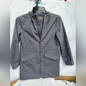 TEK GEAR Gray Women's Rain Jacket Sz Small See Pictures For Measurements